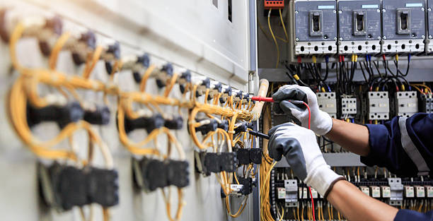 Professional Electrician technician working in Beltsville, MD
